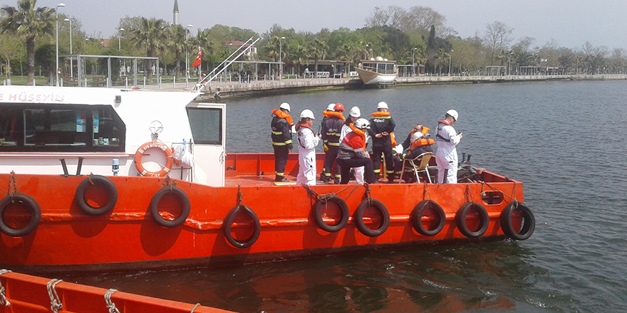 Sızıntıya müdahale ettiler