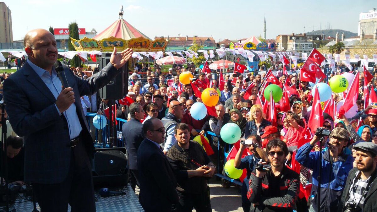 AK Parti son mitingi Gebze'de yaptı