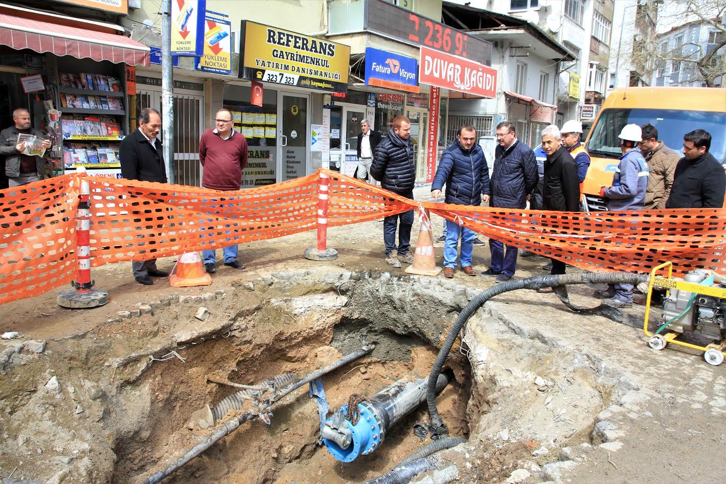 İSU, kazı yapmadan şebeke yenilemesi yaptı