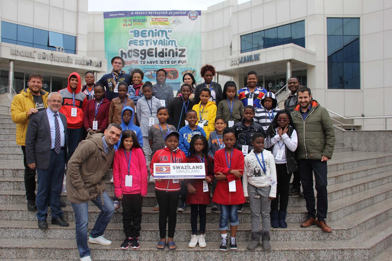 Bu festivalde renk, ırk, millet ayrımı yok