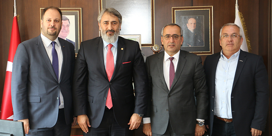 AKAR AYDIN’I ZİYARET ETTİ