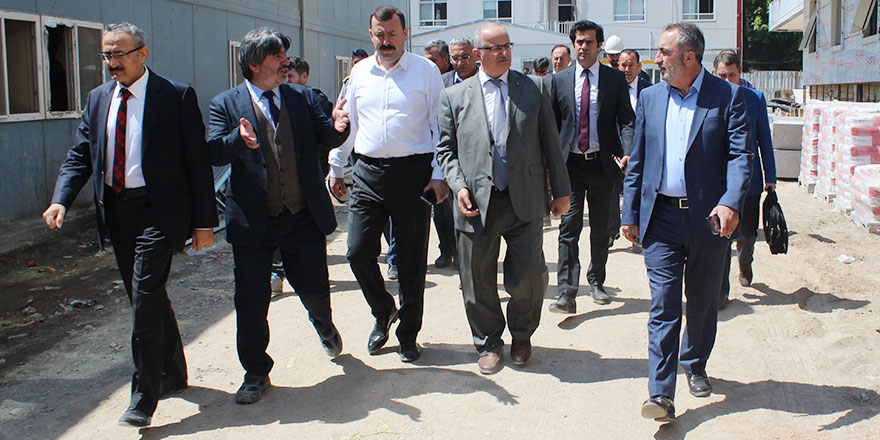 Fatih Devlet’te çalışmaları denetledi