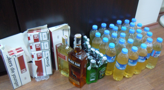 10 bin paket kaçak sigara ele geçirildi