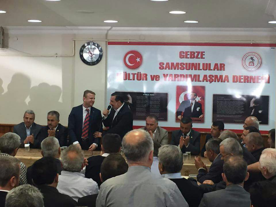 Samsunlulara tebrik ziyareti