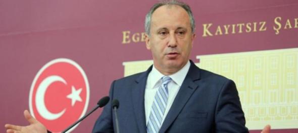 Muharrem İnce'den  adaylık açıklaması