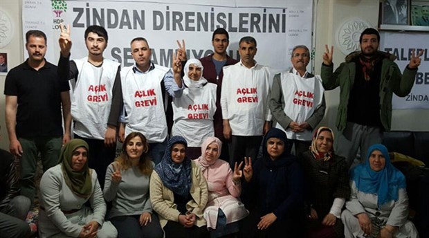 HDP Dilovası İlçe Başkanlığı'nda açlık grevi