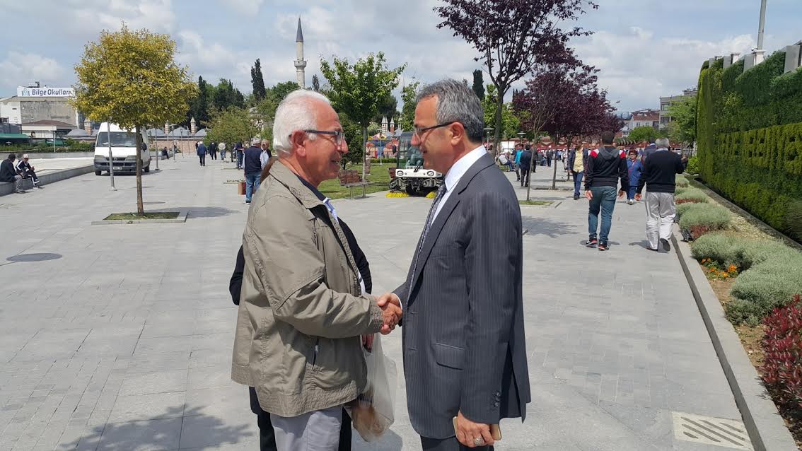 ESNAF VE VATANDAŞLARLA GÖRÜŞTÜ Köşker’den çarşı turu