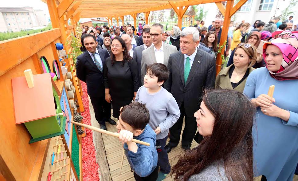 ENGELLİ ÖĞRENCİLER İÇİN OLUŞTURULDU:    En anlamlı park Gebze’de tanıtıldı