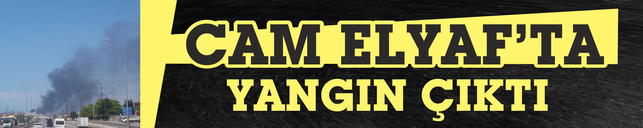 KISA SÜREDE SÖNDÜRÜLDÜ:  Cam Elyaf’ta yangın çıktı