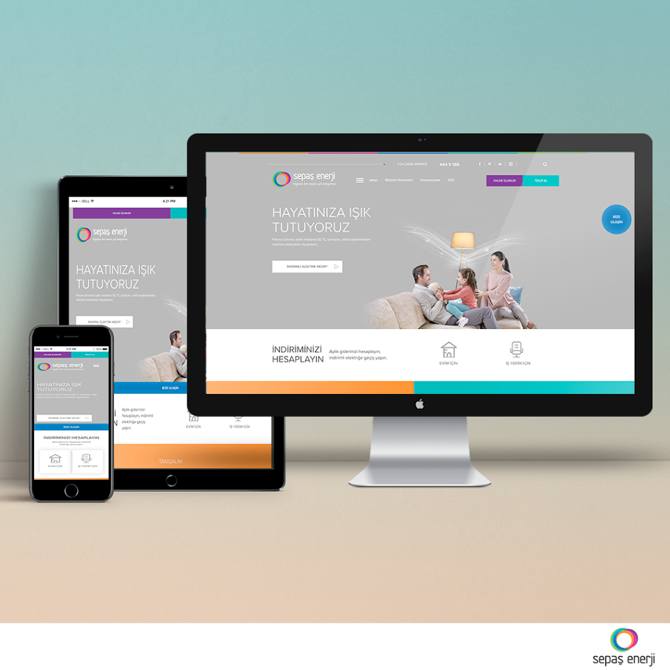 Sepaş Enerji, web sitesini yeniledi