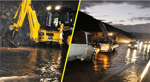 10 dakika yağdı felakete yol açtı