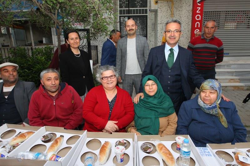 Köşklüçeşme’de  iftar  sofrası kuruldu