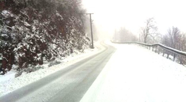 Kartepe’de 6 cm. kar