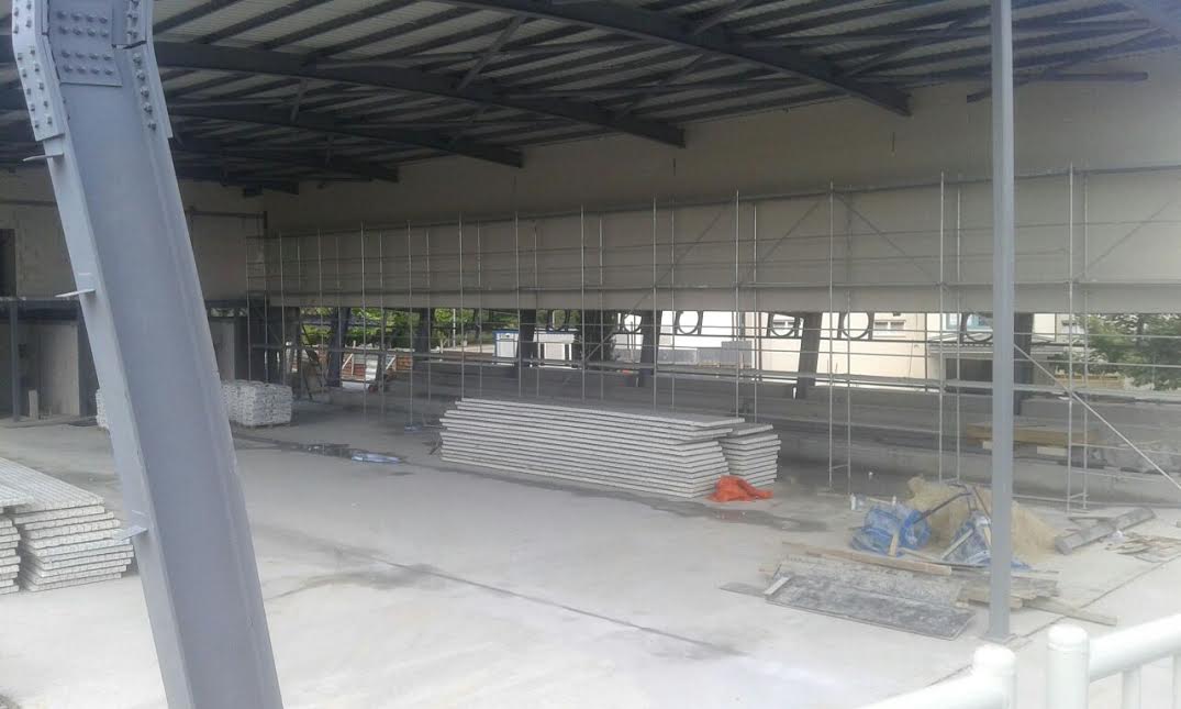 Hasan Tahsin İlkokulu Spor Salonu şekilleniyor