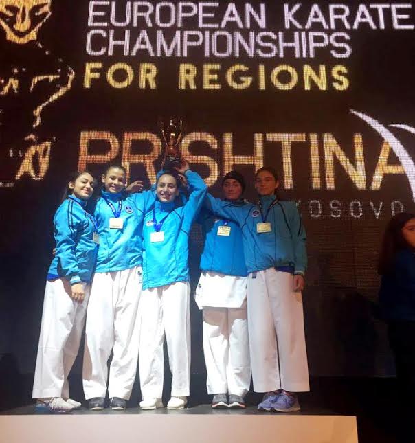 Karateciler Avrupa’nın Zirvesinde