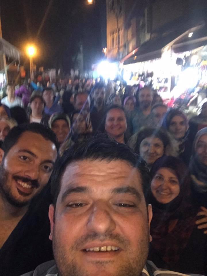 Eyüp Sultan’da selfie!