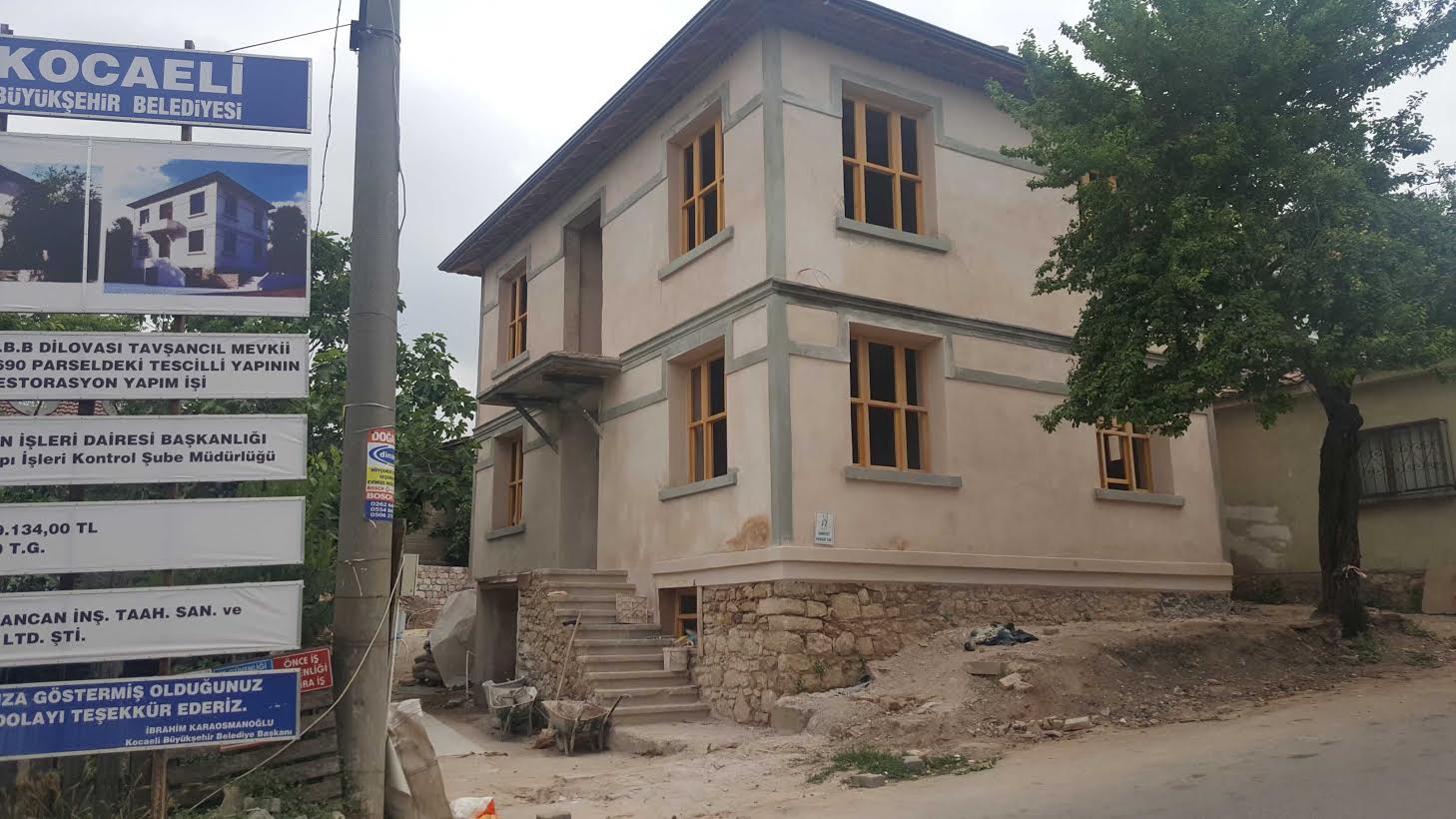 TAVŞANCIL’DA:      “Albay Sami Bey Evi” onarılıyor!