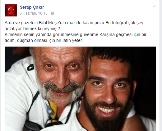 Serap Çakır’dan Arda yorumu