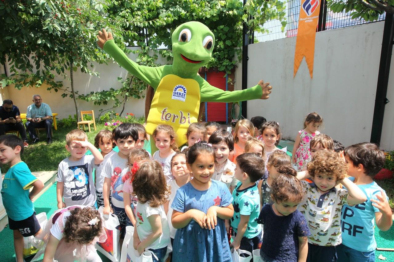 Anaokulu öğrencilerine “Terbi” sürprizi