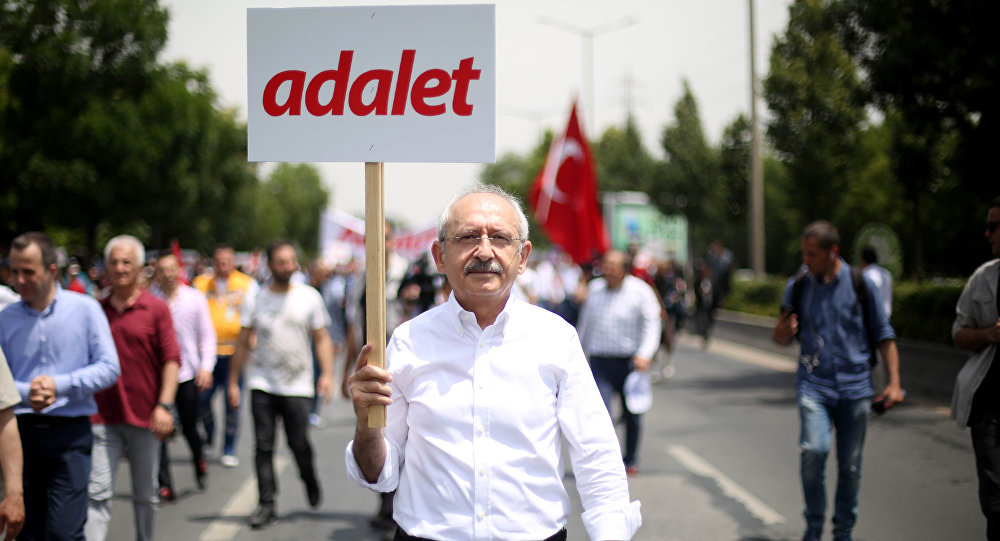 Adalet yürüyüşünde detaylar