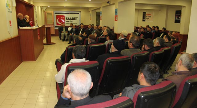 Saadet Gebze İstişareyi Yaptı