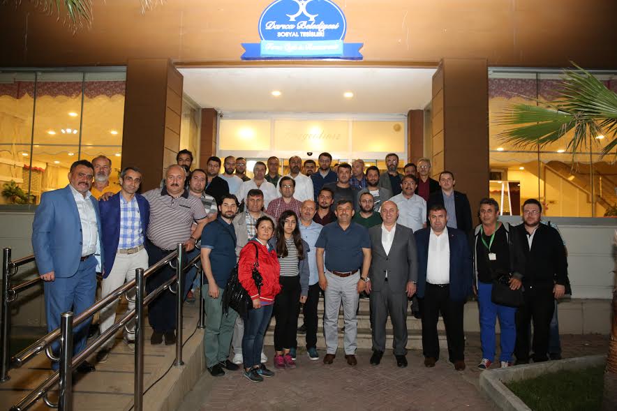 Basın mensuplarıyla buluştu