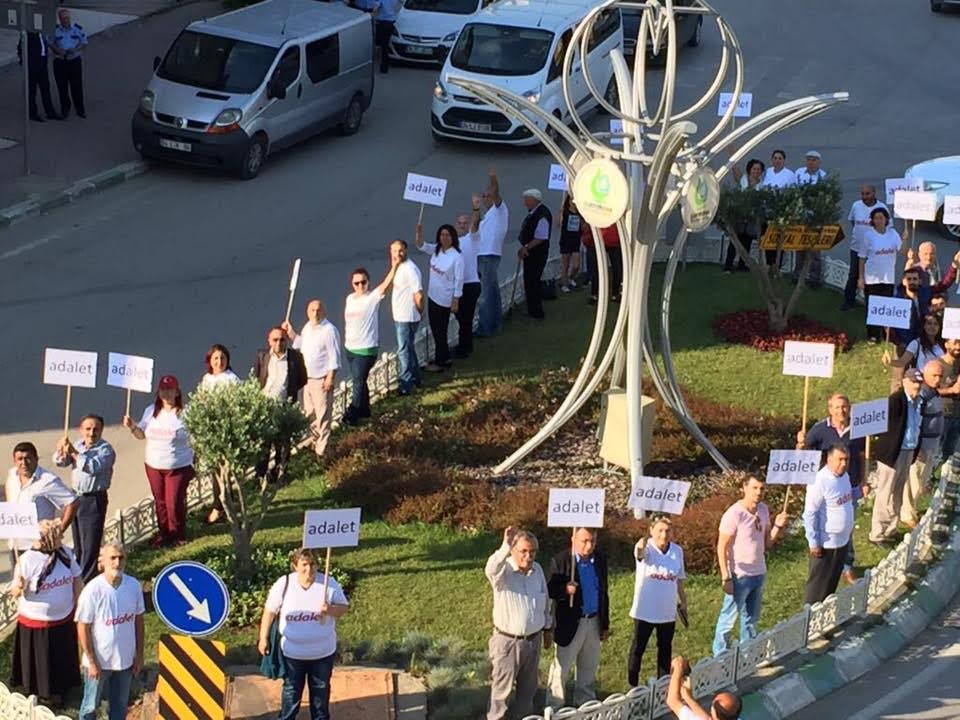 CHP Çayırova’dan yürüyüşe destek