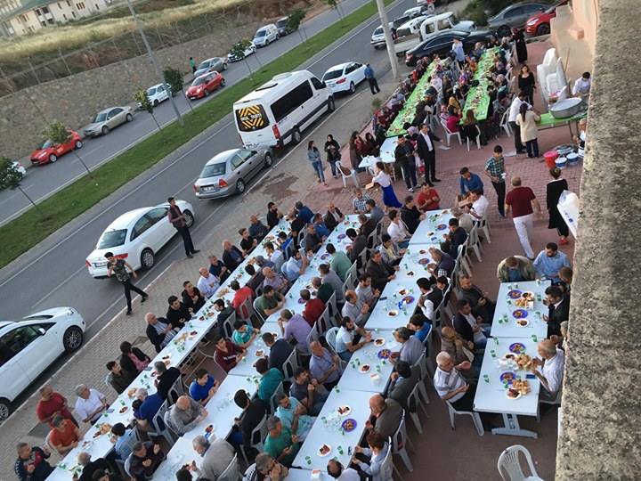 Kazım Çiçek adına iftar yemeği
