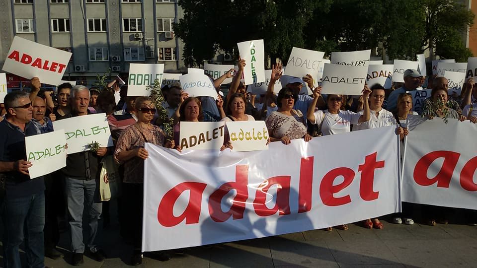 Gebze’de Adalet yürüyüşü