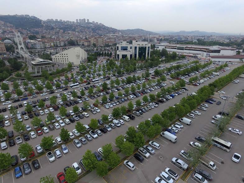 5 yıldızlı otopark; üstelik ücretsiz