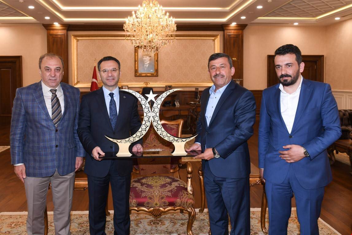 Vali Aksoy’a formalı ziyaret