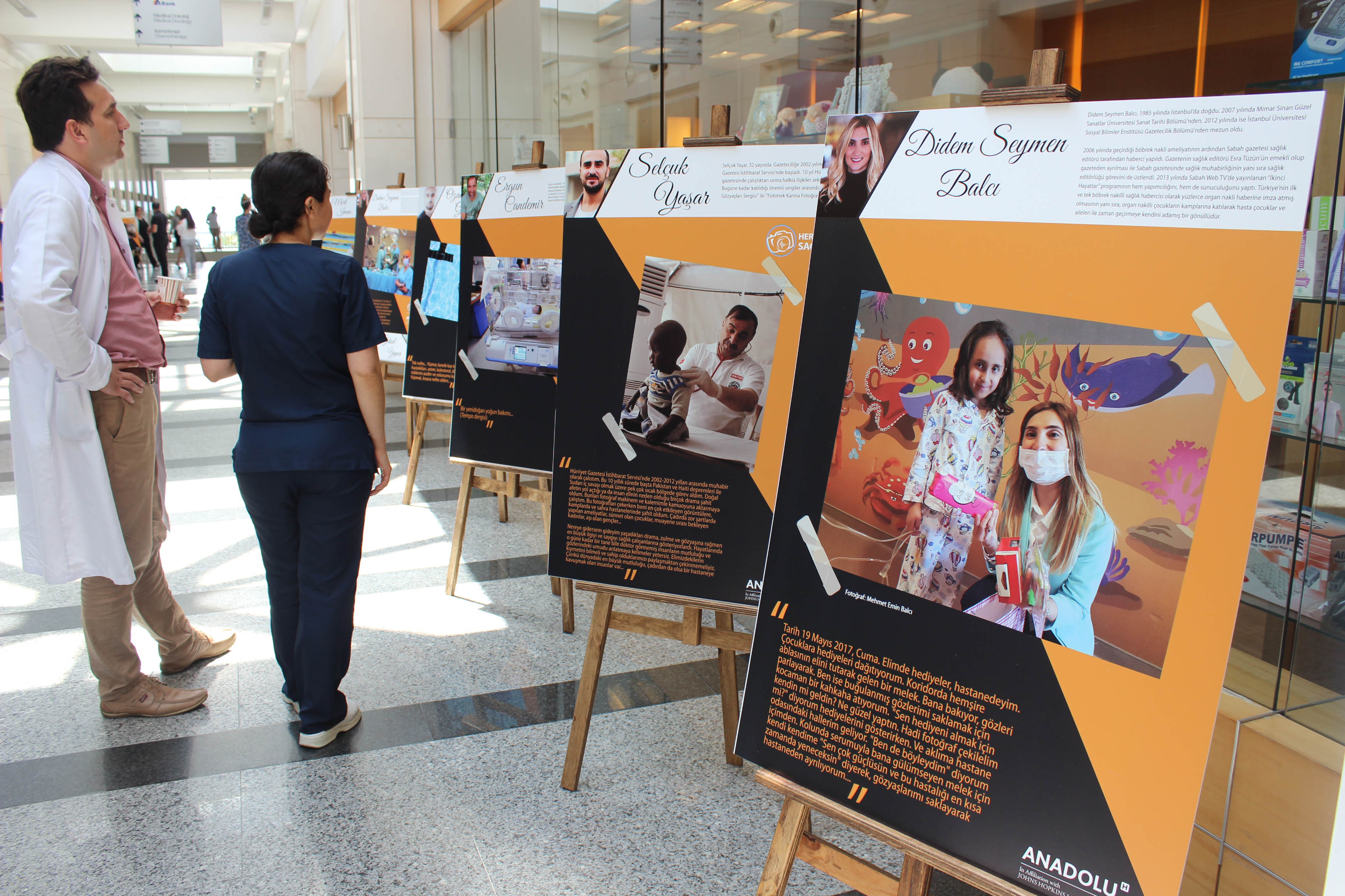 Bu serginin her karesinde sağlık var