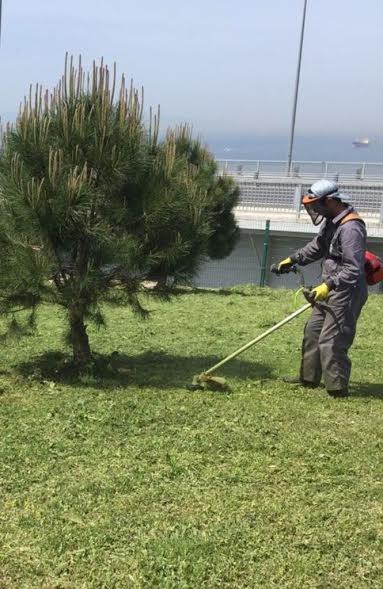  Yeşil alan çalışmaları devam ediyor