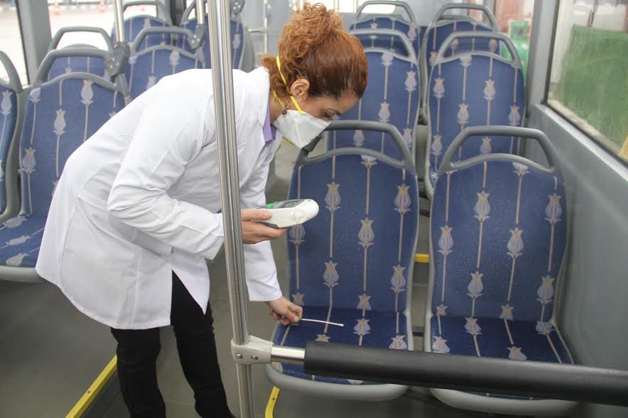 Ulaşım araçlarında hijyen ön planda
