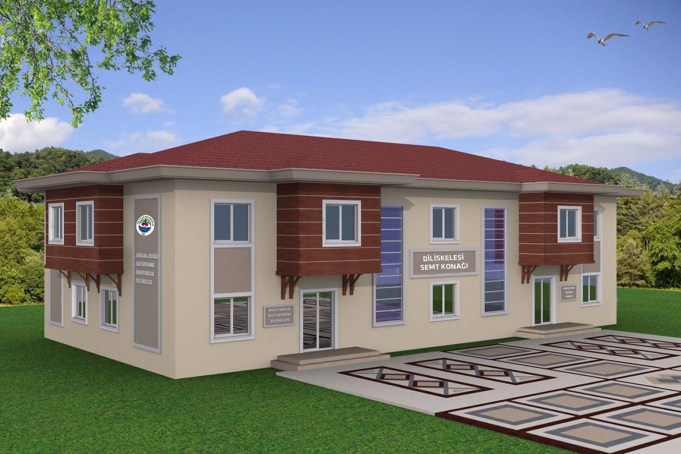 Diliskelesi'ne üçüncü semt konağı