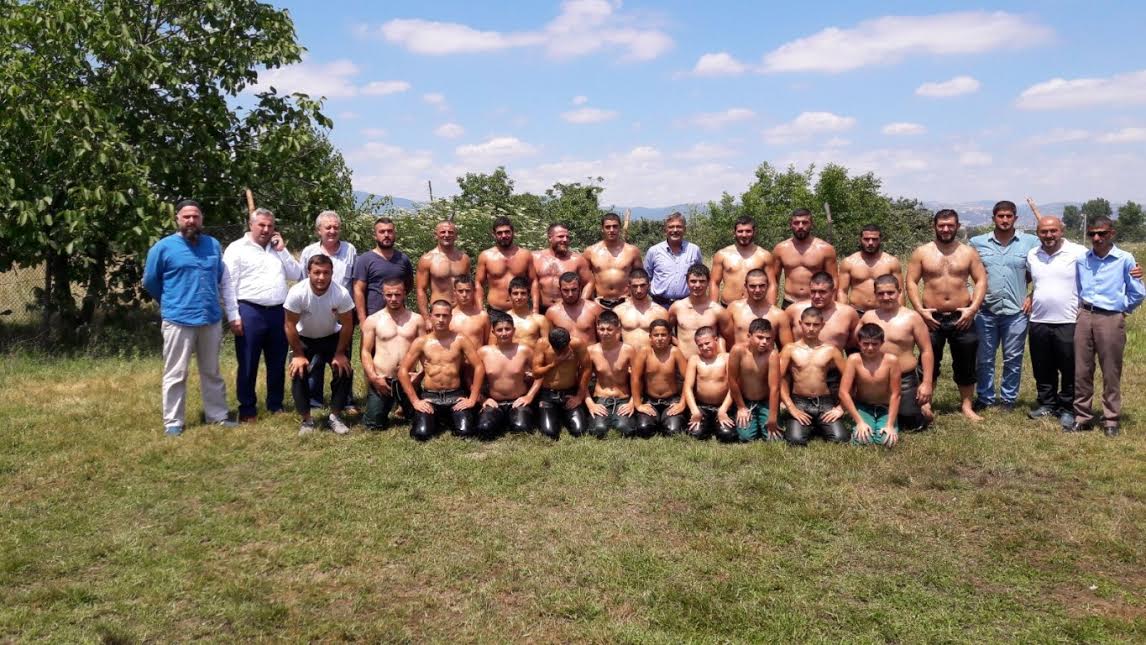 Güreşçiler Son Antrenmanını yaptı