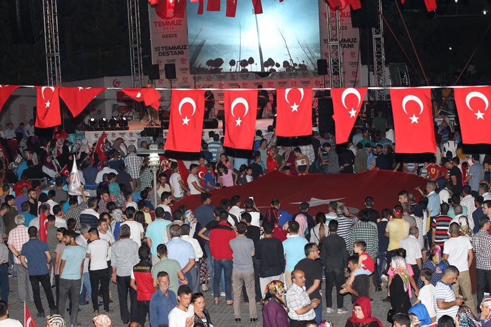  Kent Meydanı’nda 15 Temmuz  etkinlikleri