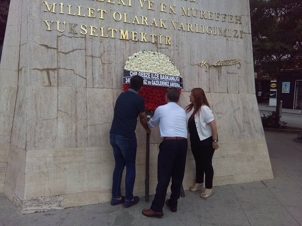 CHP şehit ve gazileri unutmadı