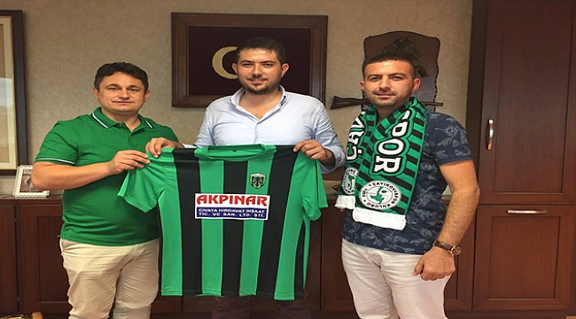 Çayırovaspor’a forma desteği Akpınar’dan