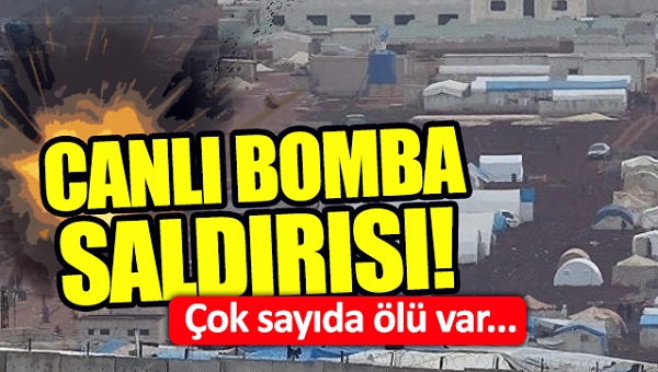 Türkiye-Suriye sınırında canlı bomba saldırısı