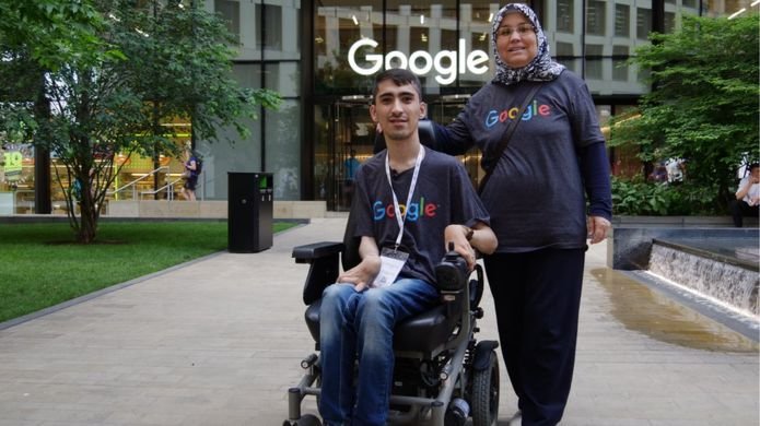 Muratcan Çiçek Google’dan burs alan ilk Türk engelli oldu