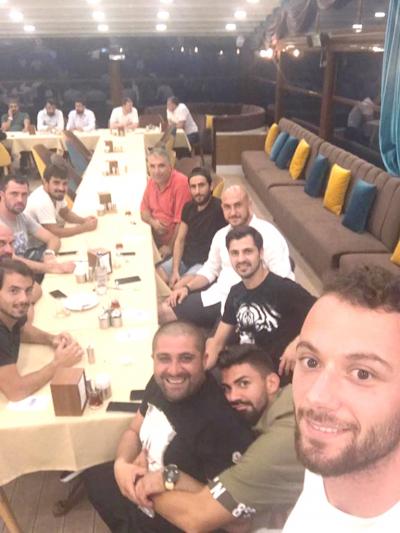 Yönetim takımla buluştu