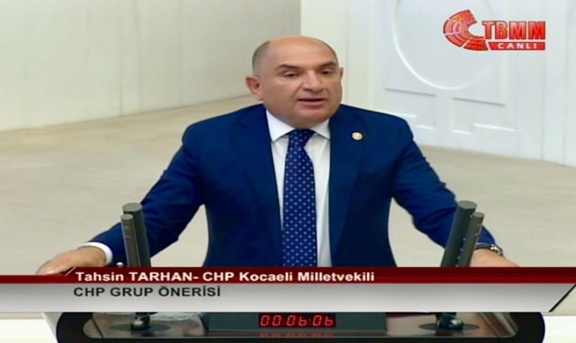 KOCAELİ MİLLETVEKİLİ ve SANAYİ KOMİSYONU ÜYESİ SAYIN TAHSİN TARHAN’IN BÖLGE İDARE MAHKEMELERİ İLE İLGİLİ BASIN AÇIKLAMASI