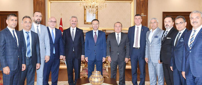GTO'dan  Vali Aksoy'a ziyaret