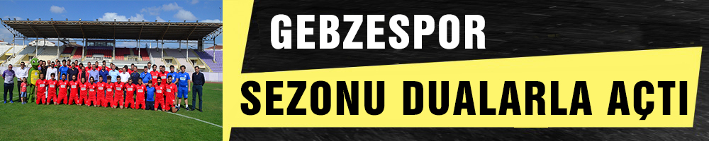 GEBZESPOR SEZONU DUALARLA AÇTI