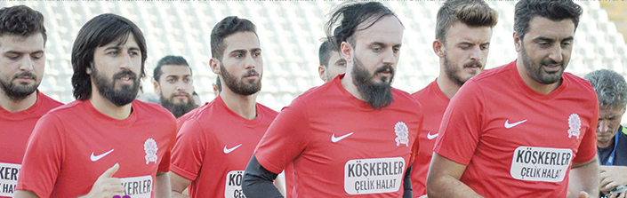 Kaloğlu Gebzespor idmanında