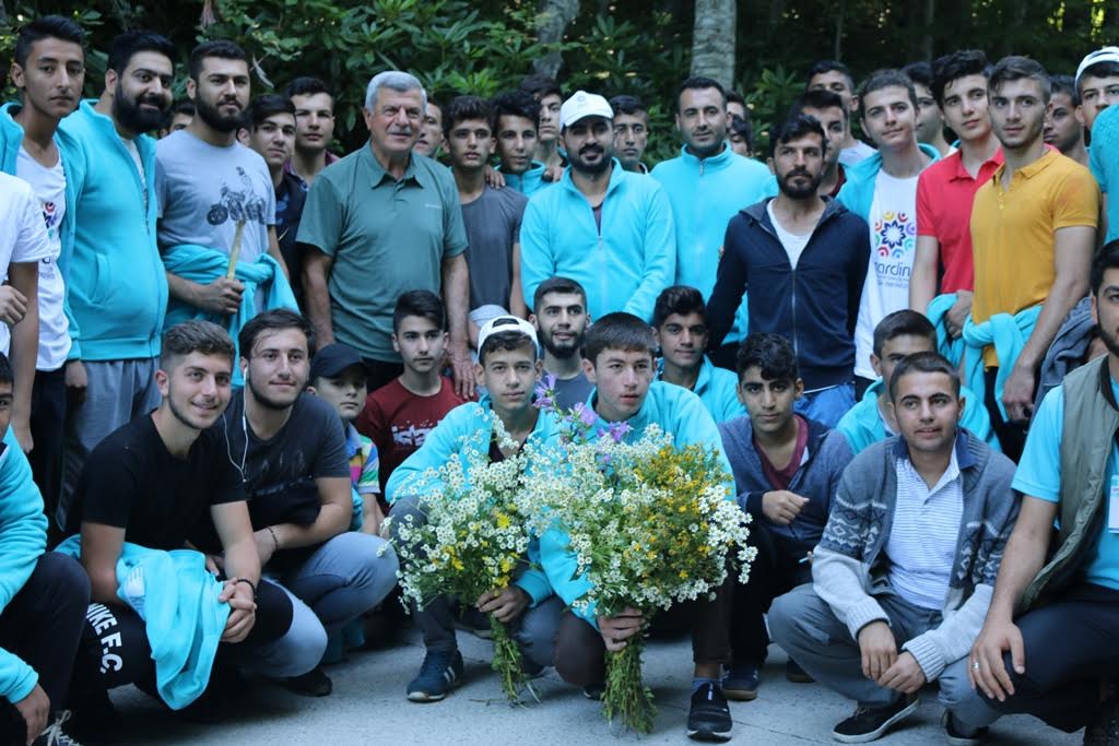 Mardinli Gençlerle Diriliş Kampı’nda buluştu