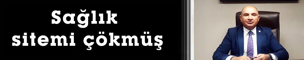 Sağlık sitemi çökmüş
