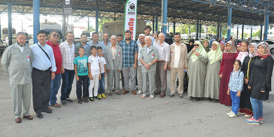 İlk hacı kafilesi yola çıktı