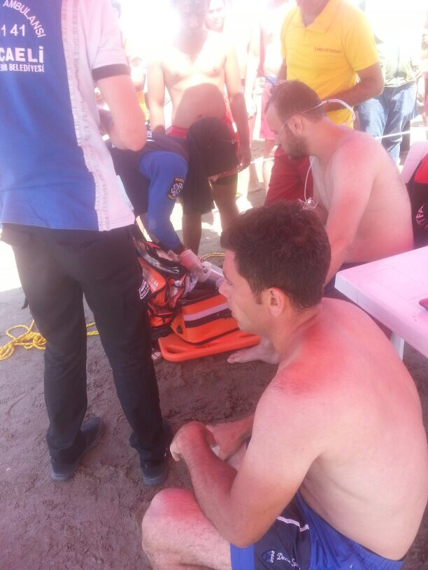 Gurbetçi aileleri kurtardılar